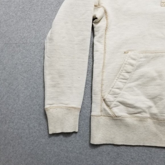 Old Navy Sweater Mens Small Ivory Long Sleeve Pullover‎ Pockets - Picture 3 of 9